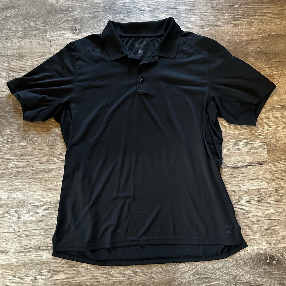 5.11 Tactical Black Polo Shirt